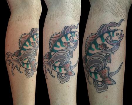 Tattoos - Fish - 120008